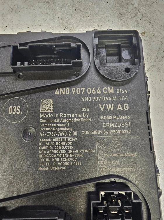 MODUŁ KOMFORTU STEROWNIK AUDI A6 C8 4N0907064CM