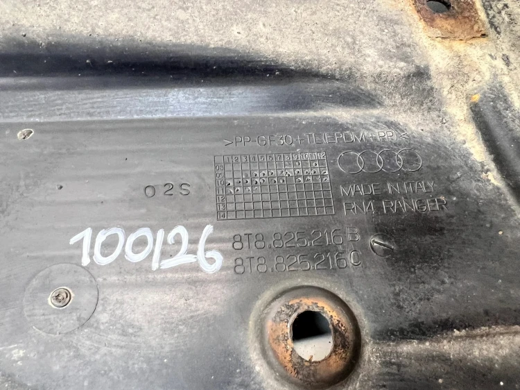 OSŁONA PŁYTA PODWOZIA PRAWY TYŁ AUDI A5 8T 8T8825216B ORYGINAŁ 100/26