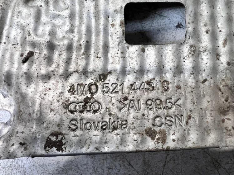 OSŁONA TERMICZNA WYDECHU AUDI Q7 4M 4M0521443C