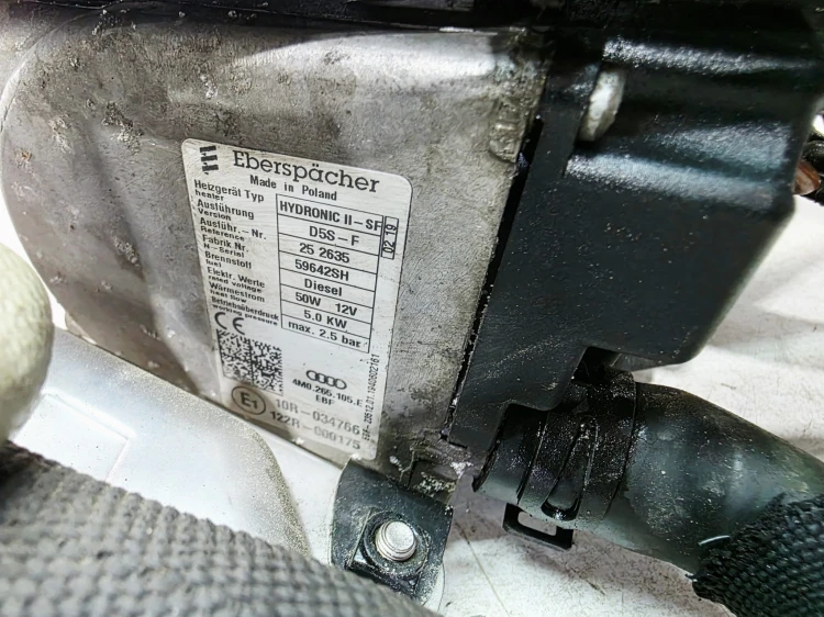 WEBASTO DOGRZEWACZ AUDI A6 C8 A7 4M0265105E 4K0265081L