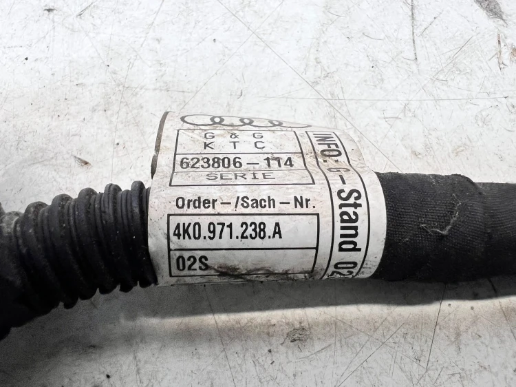 PRZEWÓD MASOWY ALTERNATORA AUDI A6 C8 3.0 TDI 4K0971349E