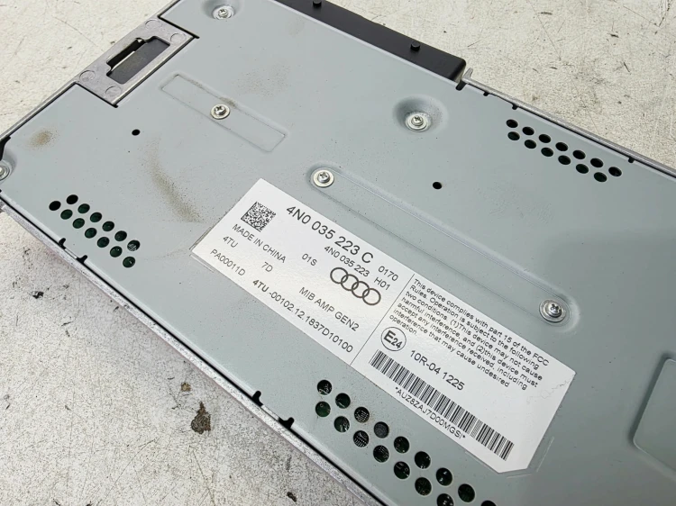 WZMACNIACZ RADIA MIB BANG & OLUFSEN AUDI A6 C8 A7 4N0035223C