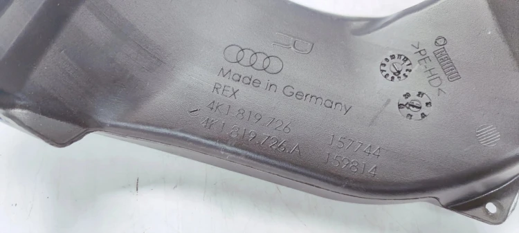 KANAŁ POWIETRZNY TUNEL PRAWY AUDI A6 C8 4K1819726