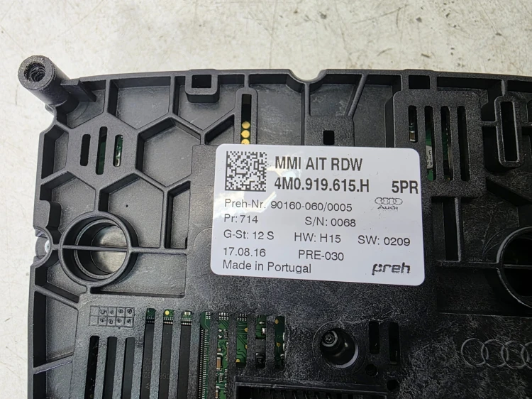 PANEL STEROWANIA RADIEM MMI AUDI Q7 4M 4M0919615H LEGALNY