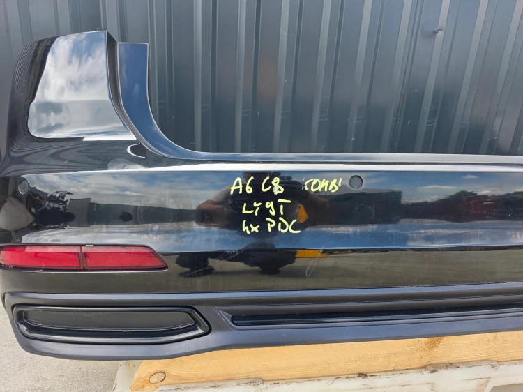ZDERZAK TYŁ AUDI A6 C8 LY9T KOMBI AVANT 4XPDC HAK KOMPLETNY !!!