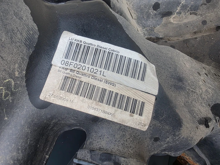 BAK ZBIORNIK PALIWA AUDI A4 B8 A5 8T 8F0201021L 2.0 3.0 DIESEL QUATTRO