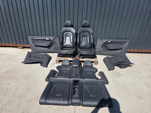 FOTEL FOTELE AUDI A5 8T COUPE CABRIO SKÓRA S LINE PODGRZEWANE KOMPLET *1*!!