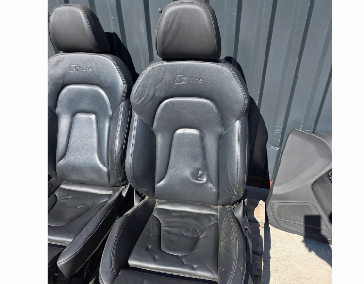 FOTEL FOTELE AUDI A5 8T COUPE CABRIO SKÓRA S LINE PODGRZEWANE KOMPLET *1*!!