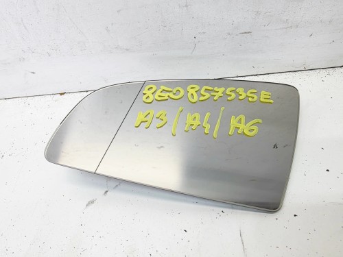WKŁAD LUSTERKA LEWY SZKŁO LUSTRO AUDI A3 8P A4 B7 A6 C6 8E0857535E