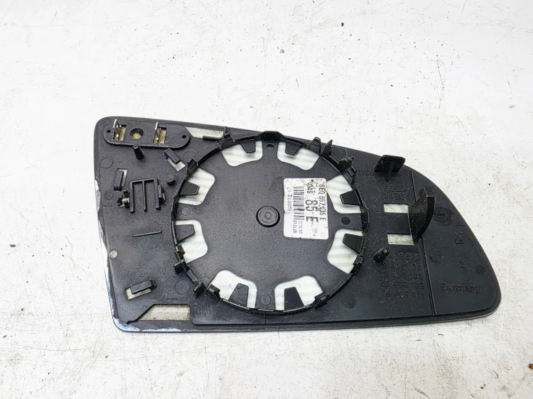 WKŁAD LUSTERKA LEWY SZKŁO LUSTRO AUDI A3 8P A4 B7 A6 C6 8E0857535E