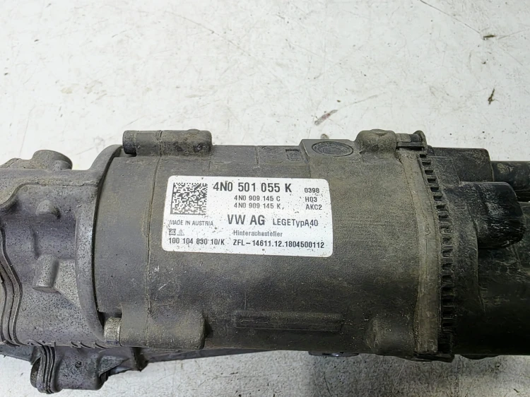 PRZEKŁADNIA KIEROWNICZA MAGLOWNICA TYLNA OŚ AUDI A6 C8 A8 D5 Q7 4N0501055K