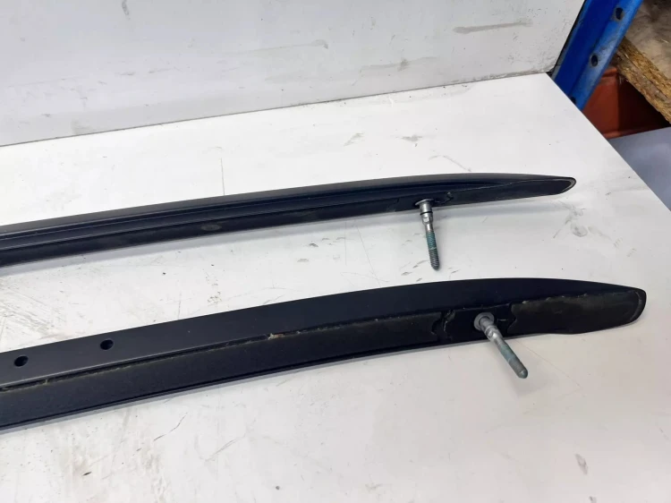 RELING RELINGI DACHOWE MAT KOMPLET AUDI A6 C8 4K9860022A 4K9860021A 1P9