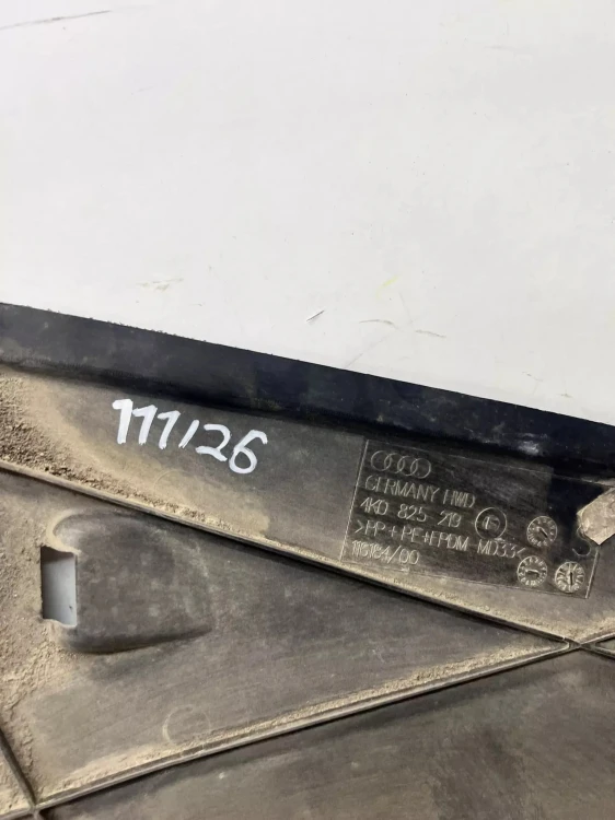 OSŁONA PODWOZIA TYLNA AUDI A6 C8 4K0825219F 111/26