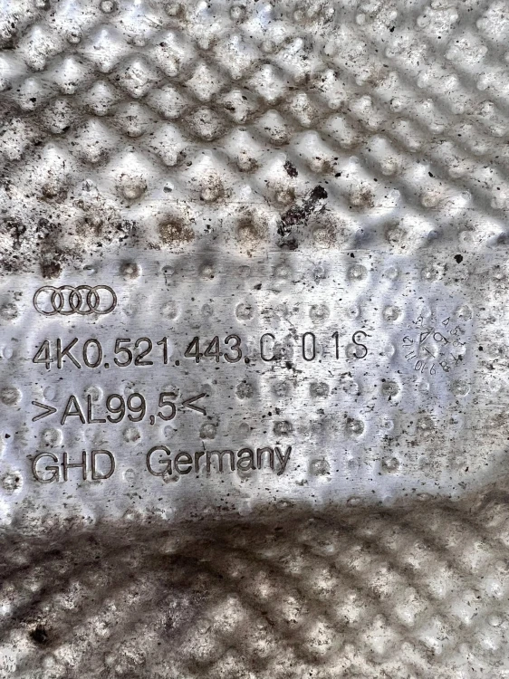 OSŁONA TERMICZNA AUDI A6 C8 4K0521443C