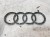 ZNACZEK EMBLEMAT Z KLAPY BAGAŻNIKA AUDI A4 B9 8W9071802 210MM X 70MM