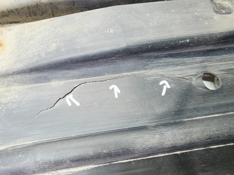 OSŁONA PODWOZIA LEWY TYŁ AUDI A5 8T 8T0825215D 117/26