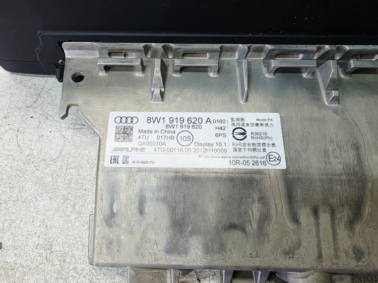 WYŚWIETLACZ MONITOR DOTYKOWY LCD MMI AUDI A4 B9 S5 A5 8W 8W1919620A