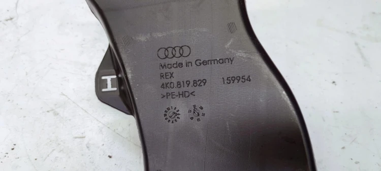 KANAŁ POWIETRZNY TUNEL LEWY AUDI A6 C8 4K0819829