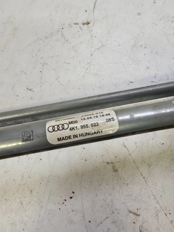 MECHANIZM WYCIERACZEK PRZÓD AUDI A6 C8 4K1955119 4K1955023