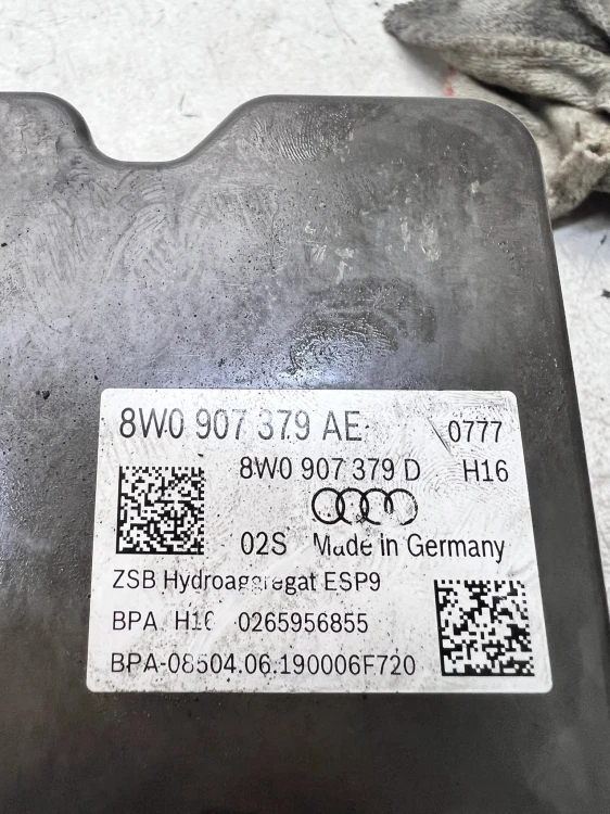 POMPA STEROWNIK ABS ESP AUDI A4 B9 A5 8W 8W0907379AE 8W0907379D