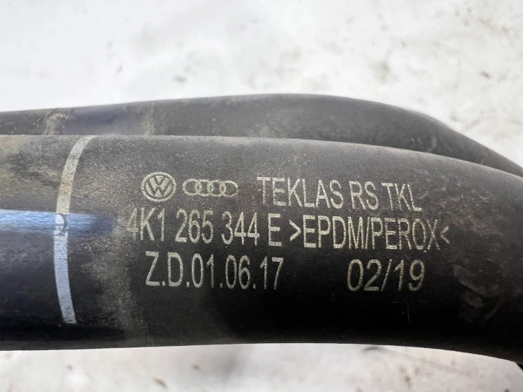 RURA PRZEWÓD WĄŻ WODY AUDI A6 C8 4K0265235N 4K0819374R 4K1265344E