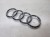 ZNACZEK EMBLEMAT Z ATRAPY PRZÓD GRILLA AUDI Q3 8U A8 4H0853605B 285MMX100MM