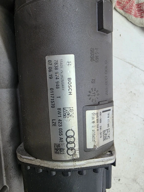 PRZEKŁADNIA KIEROWNICZA MAGLOWNICA AUDI A4 B9 A5 8W 8W1423055AE