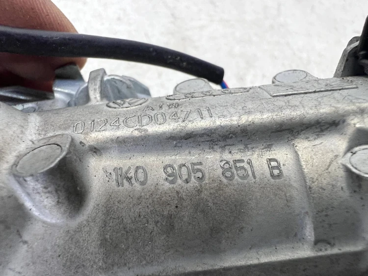 STACYJKA + GROT AUDI VOLKSWAGEN SEAT SKODA 1K0905851B 5K0905866 MANUAL
