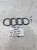 ZNACZEK EMBLEMAT Z KLAPY BAGAŻNIKA AUDI A6 C6 4F0853742 214MM X 70MM