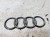 ZNACZEK EMBLEMAT Z KLAPY BAGAŻNIKA AUDI A6 C6 4F0853742 214MM X 70MM