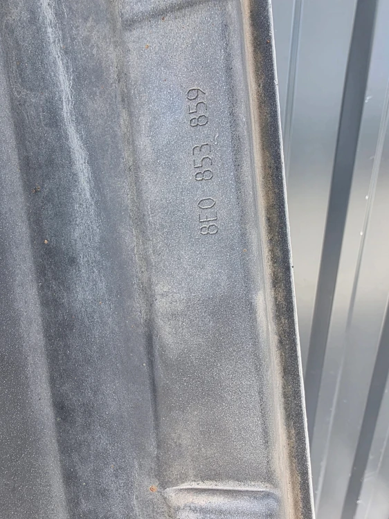 LISTWA PROGOWA LEWA AUDI A4 B7 8E0853859 LY7G ORYGINAŁ !!!