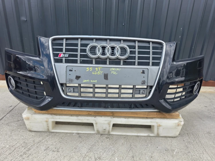 ZDERZAK PRZÓD KOMPLETNY AUDI A5 S5 8T S LINE LZ9Y PDC SPRYSKI 2008-2011 !!!