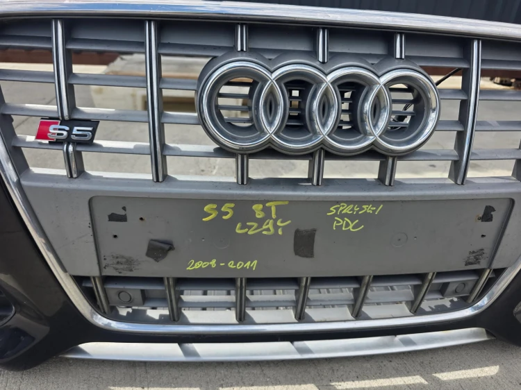 ZDERZAK PRZÓD KOMPLETNY AUDI A5 S5 8T S LINE LZ9Y PDC SPRYSKI 2008-2011 !!!