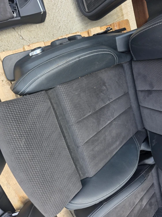 FOTEL FOTELE SKÓRA AUDI A5 8W 8W8 GRZANE MASAŻE ELEKTRYKA ALCANTARA EUROPA