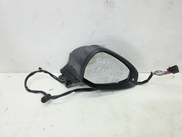 LUSTERKO ZEWNĘTRZNE PRAWE AUDI A5 8W8 SPORTBACK 8W8857410D LZ7S 14 PIN EU