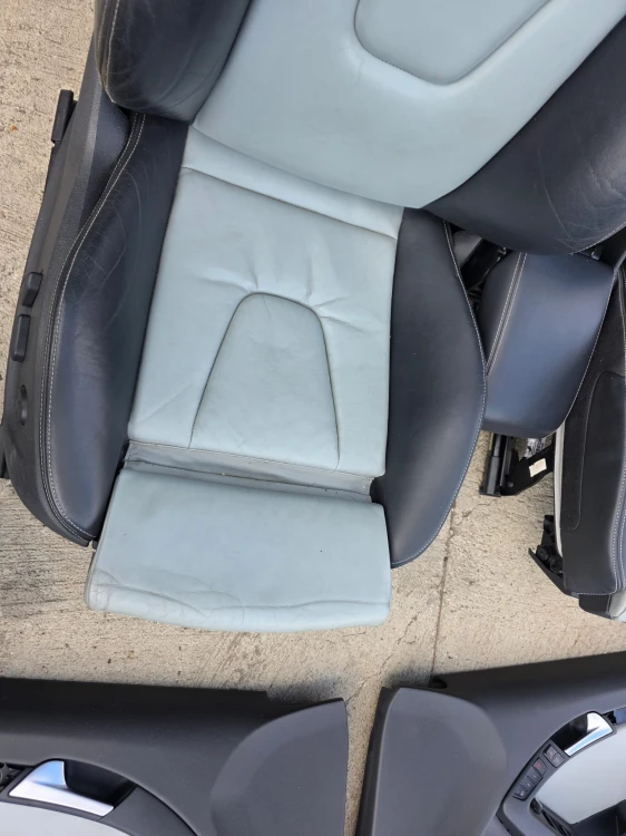 FOTEL FOTELE AUDI A5 S5 8T COUPE CABRIO PODGRZEWANY PRZÓD TYŁ FULL !!!