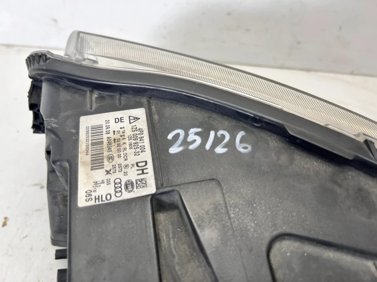 REFLEKTOR LAMPA PRAWY PRZÓD AUDI A6 C6 LIFT BI-XENON 4F0941004DH 25/26