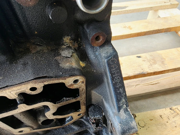 BLOK DÓŁ SILNIKA WAŁ AUDI A4 B8 A5 8T Q5 8R A6 2.0 TDI CAH 03L021AB 19/26