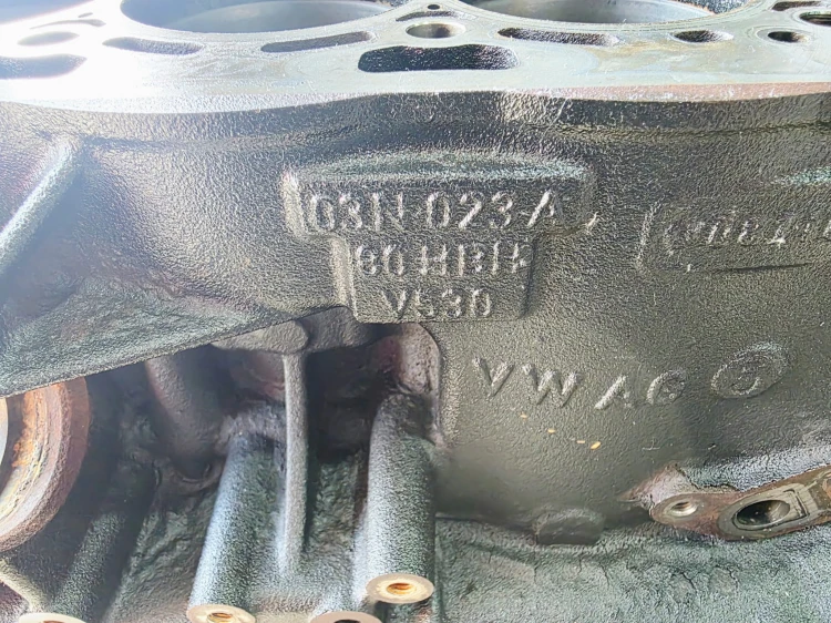 BLOK SILNIKA AUDI A3 8V VOLKSWAGEN SEAT SKODA 2.0 TDI CUN 03N023A 18/26