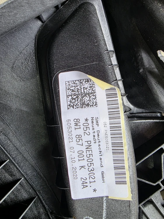 DESKA KOKPIT KONSOLA AUDI A4 B9 8W1857001K EUROPA