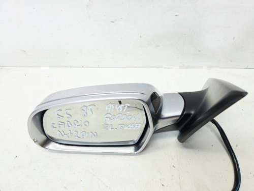 LUSTERKO ZEWNĘTRZNE LEWE AUDI A5 S5 8F CABRIO ALUMINIUM 3Q7 14+2 PIN UK