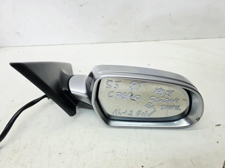 LUSTERKO ZEWNĘTRZNE PRAWE AUDI A5 S5 8F CABRIO ALUMINIUM 3Q7 14+2 PIN UK