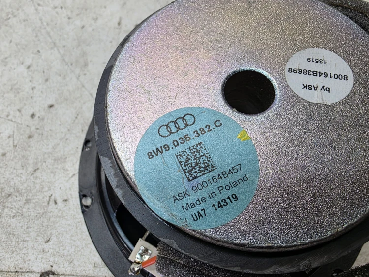 GŁOŚNIK SUBWOOFER TUBA AUDI A4 B9 AVANT A5 8W SPORTBACK 8W9035382B