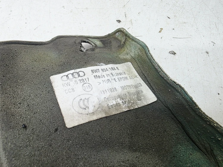 OSŁONA TERMICZNA ŚCIANY GRODZIOWEJ PRAWA AUDI A4 B9 A5 2.0 TFSI 8W2804164E