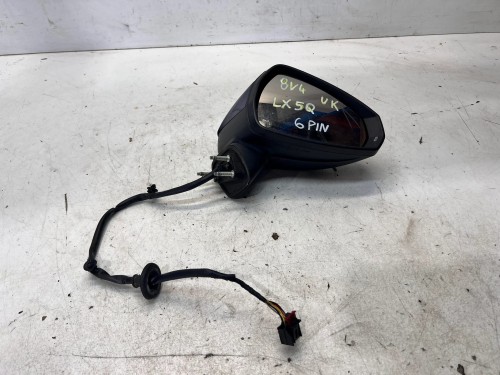 LUSTERKO ZEWNĘTRZNE PRAWE AUDI A3 8V 8V3 8V4 LX5G 6 PIN UK