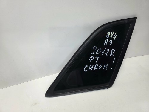 SZYBA KAROSERYJNA PRAWY TYŁ AUDI A3 8V4 2012 ROK POD CHROM