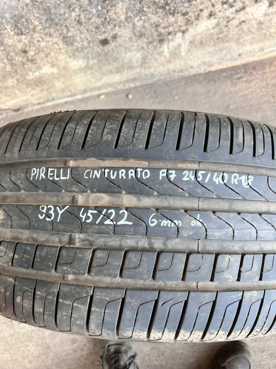 OPONA LETNIA PIRELLI CINTURATO P7 245/40R18 93Y 45/22 OK. 6MM