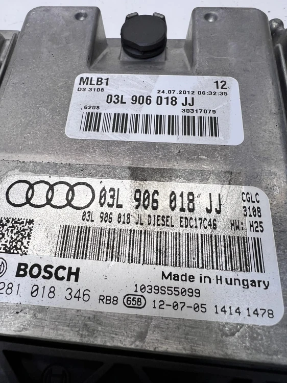 KOMPUTER STEROWNIK SILNIKA AUDI A4 A5 03L906018JJ 03L906018JL