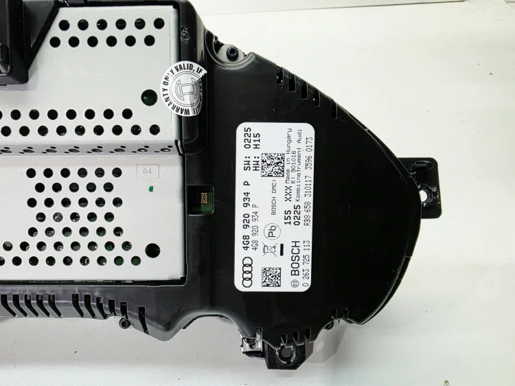 LICZNIK ZEGARY WYŚWIETLACZ AUDI A6 C7 A7 4G8920934P