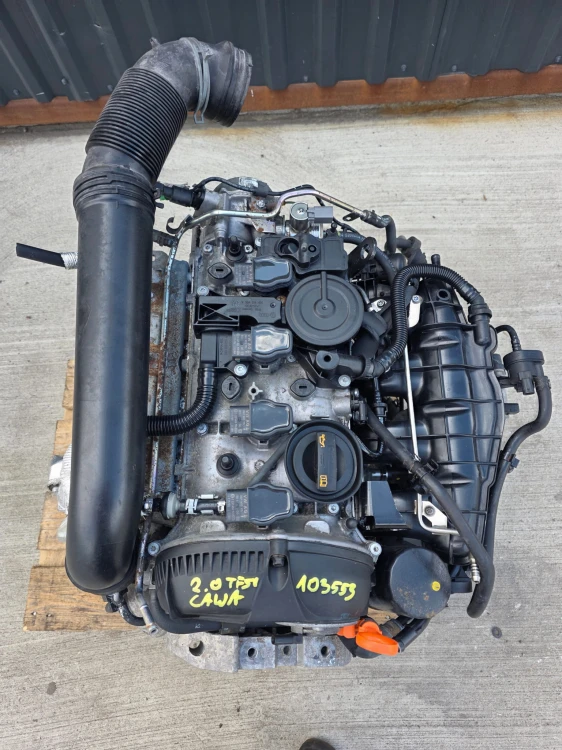 SILNIK KOMPLETNY AUDI A3 VW SEAT SKODA 2.0 TFSI CAW CAWA 103553KM ORYGINAŁ